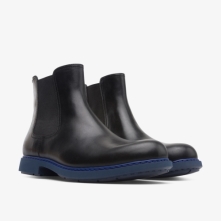 Camper Black Ankle Boots Mens - Neuman Online Ireland | IYMAV0136